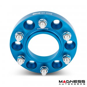 Ford Bronco Wheel Spacers - Set of 2 - 30mm - M12 - Blue Ford Bronco Wheel Spacers - Set of 2 - 30mm - M12 - Blue
